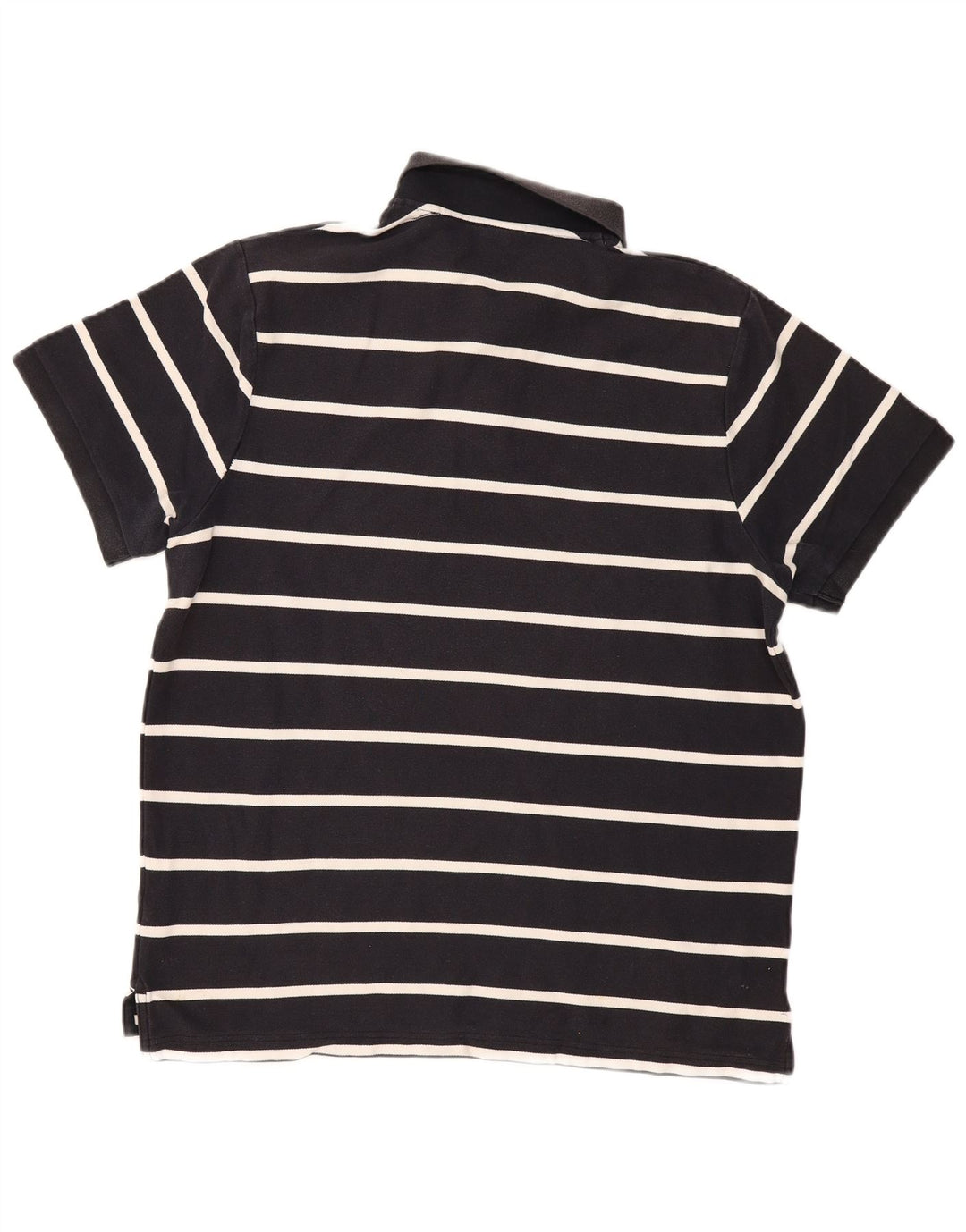 Ανδρικό μπλουζάκι πόλο NIKE 2XL Navy Blue ριγέ βαμβακερό