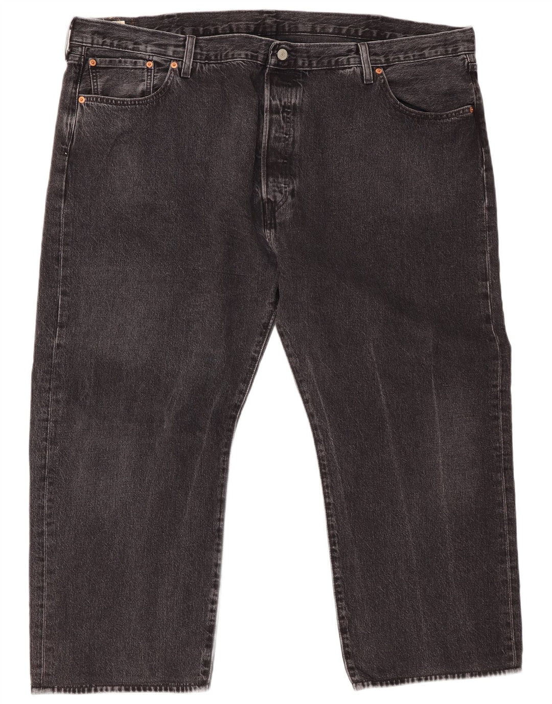 Ανδρικό LEVI'S 501 Cropped Jeans W48 L26 Γκρι βαμβακερό