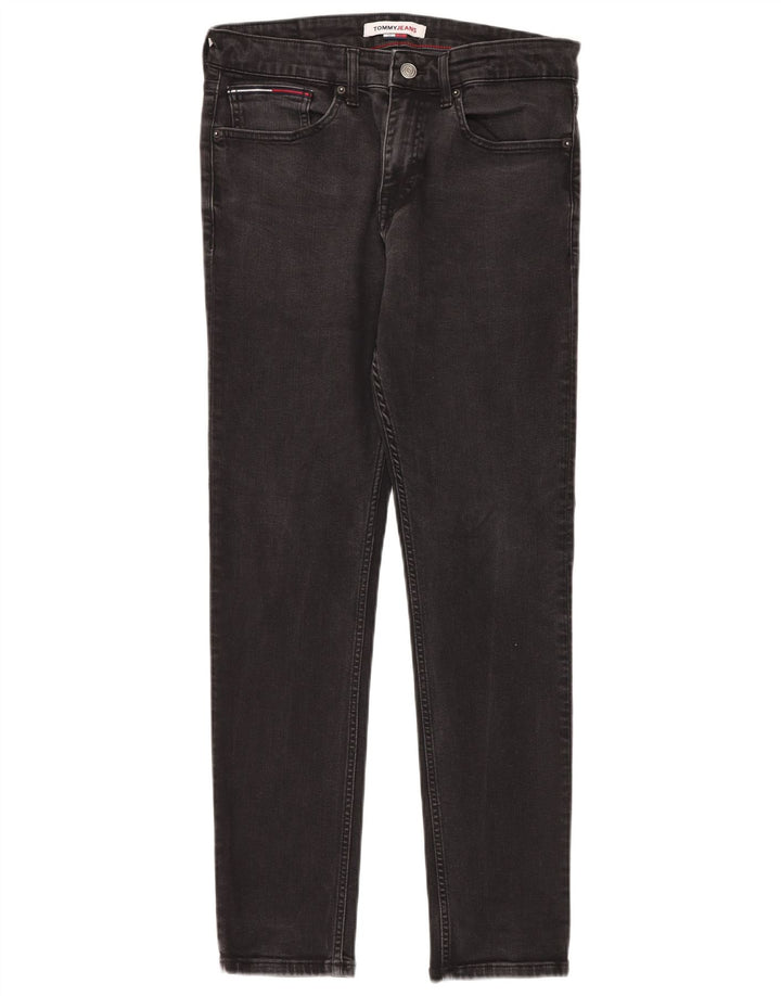 TOMMY HILFIGER Ανδρικό Austin Slim Jeans W32 L32 Μαύρο βαμβακερό