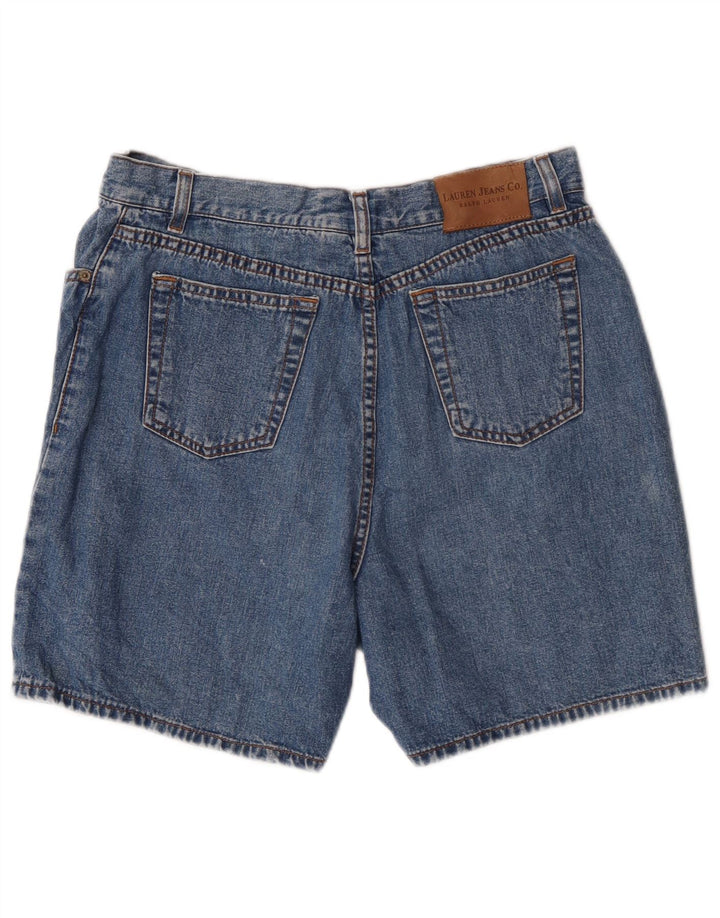 Ralph Lauren Γυναικείο Petite τζιν σορτς US 12 μεγάλο W30 μπλε βαμβακερό