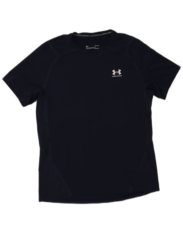 Ανδρικό μπλουζάκι Under Armour Heat Gear Top Large Navy Blue Polyester
