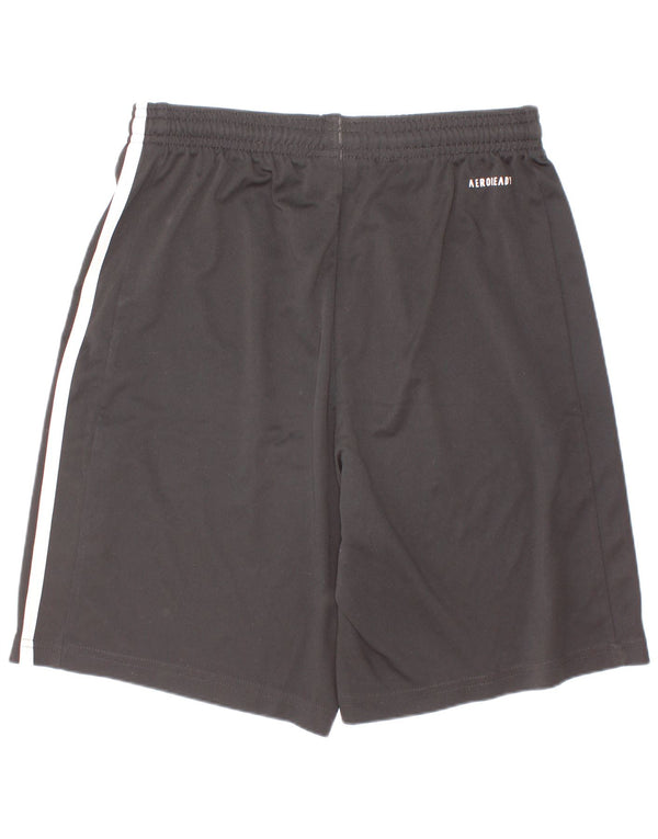 Adidas Boys Aeroready Sport σορτς 13-14 ετών μαύρο πολυεστέρα