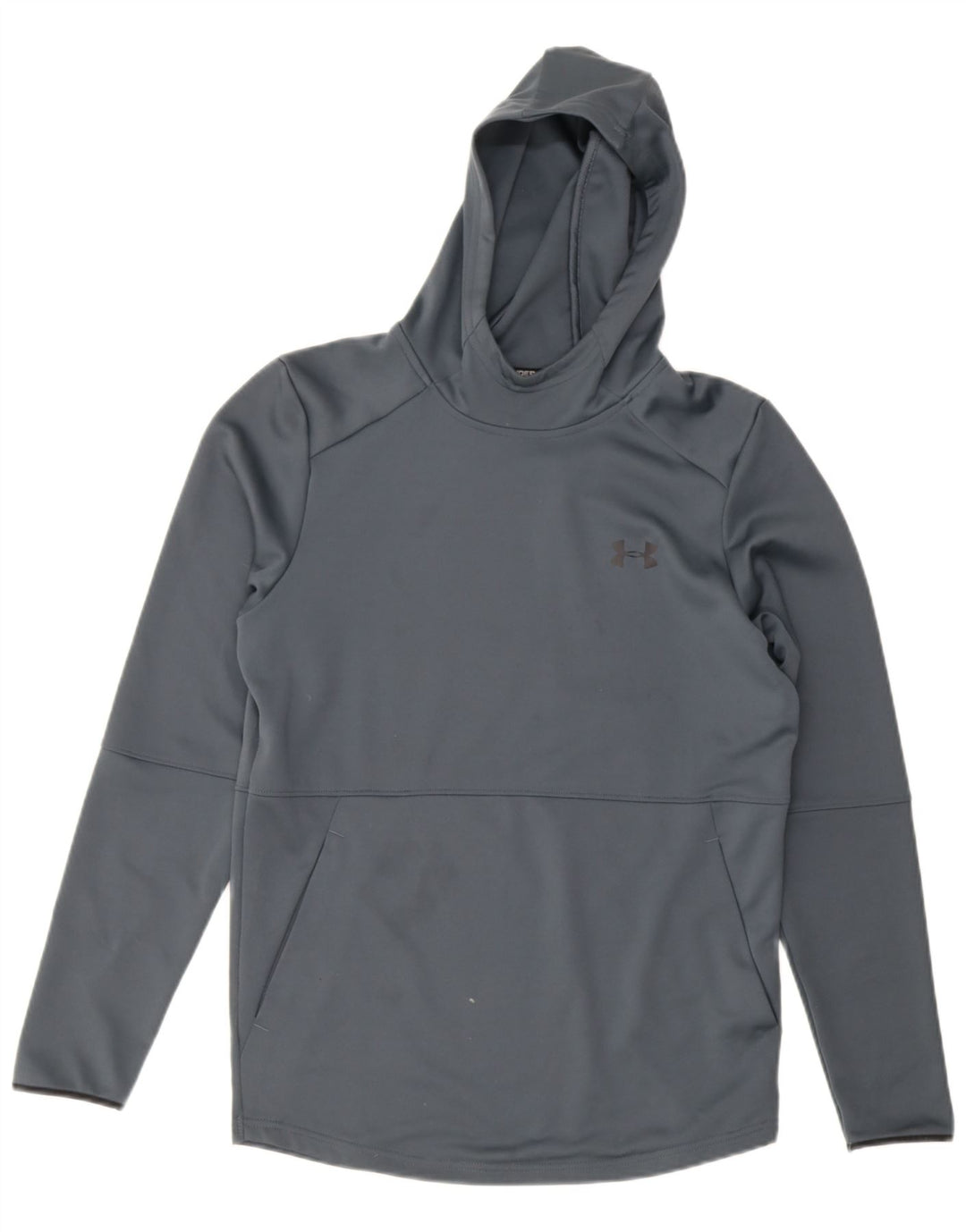 Under Armour Ανδρικό Hoodie Jumper Μικρός Γκρι Πολυεστέρας