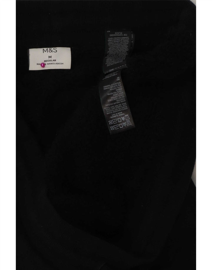 Marks & Spencer Ανδρική φόρμα κανονική Παντελόνι Joggers Μεσαίο Μαύρο