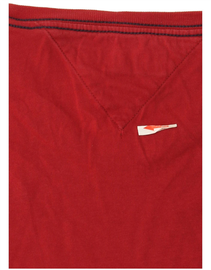 Ανδρικό γραφικό T-Shirt Tommy Hilfiger Top XL Red