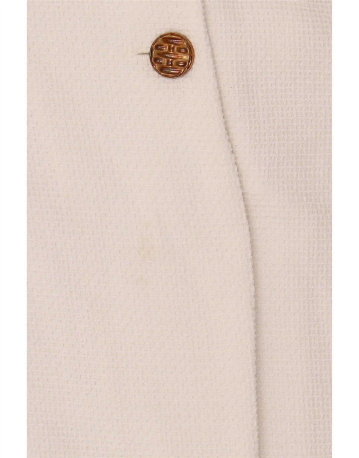 Zara Γυναικείο μπουφάν Bolero UK 16 Large White Polyester