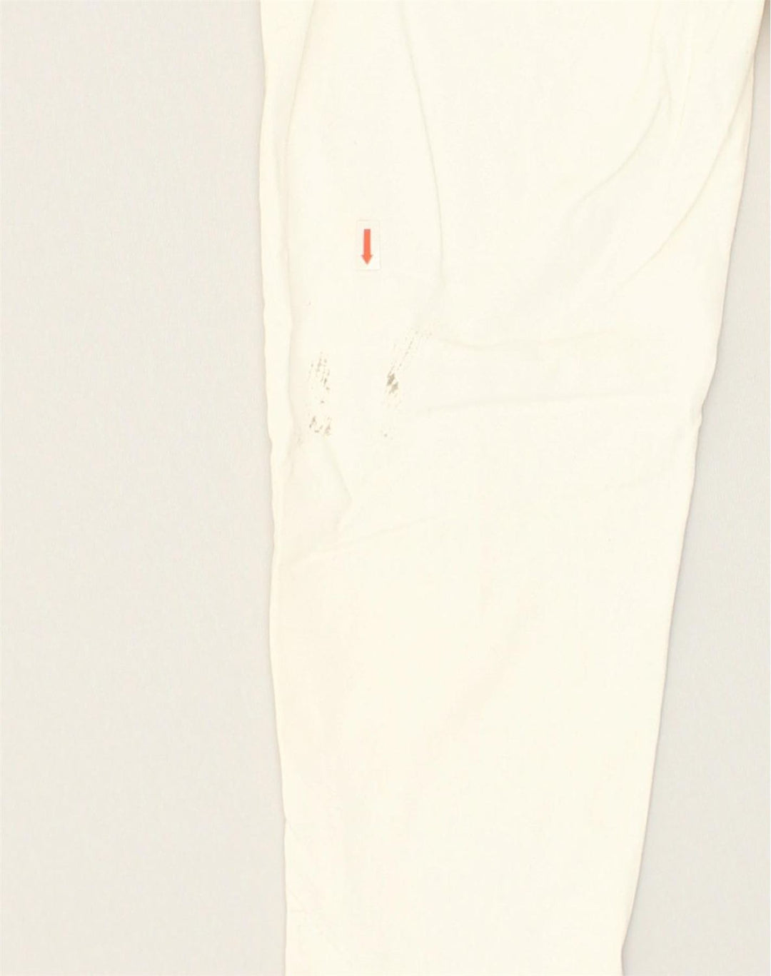 MICHAEL KORS Womens Skinny Chino Trousers US 2 XS W28 L29 White Cotton | Vintage Michael Kors | Thrift | Second-Hand Michael Kors | Used Clothing | Messina Hembry 