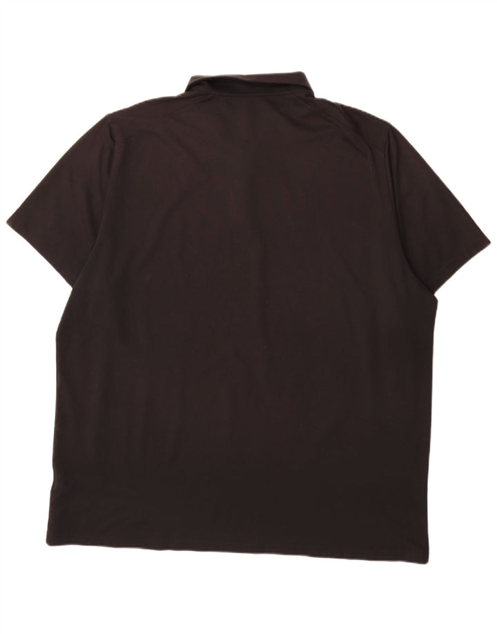 Ανδρικό μπλουζάκι Nike Dri Fit Standard Fit Polo 2XL μαύρο πολυεστέρα