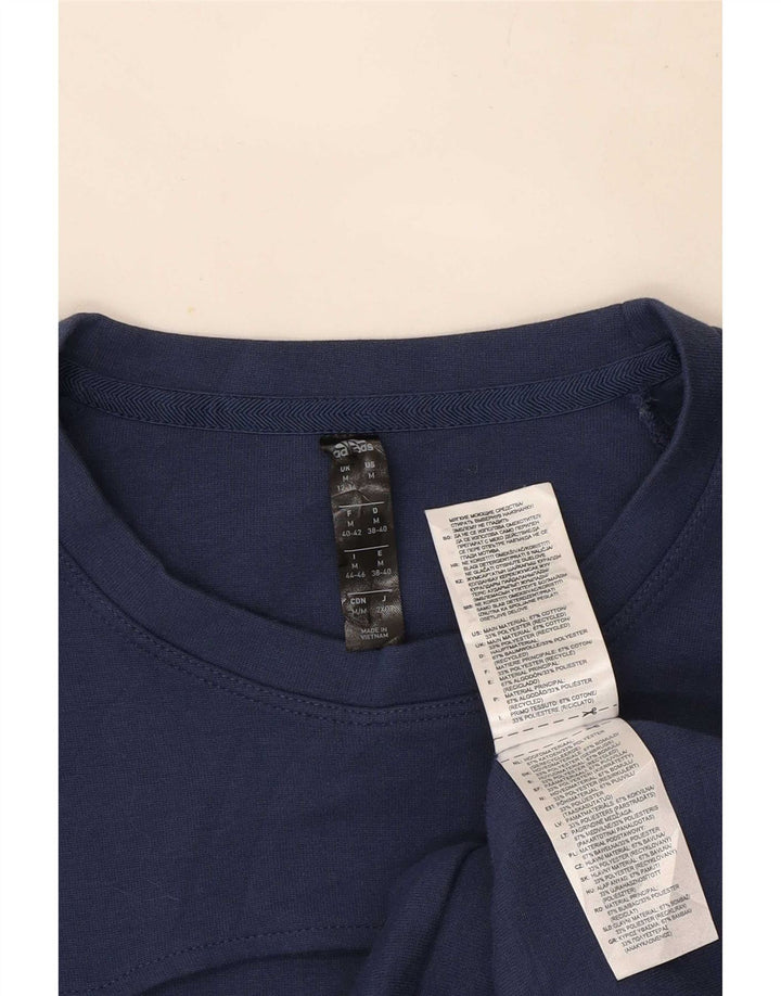 Γυναικεία φούτερ Adidas Jumper UK 12/14 Medium Navy Blue Cotton