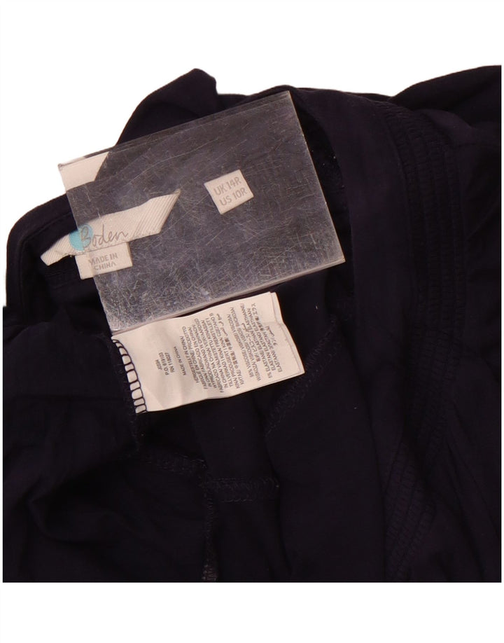 Boden γυναικεία φόρμα UK 14 Large Navy Blue Viscose