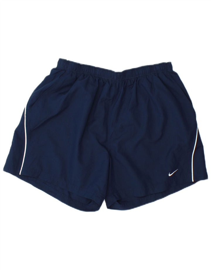Ανδρικό αθλητικό σορτς Nike XL Navy Blue ριγέ πολυεστέρα