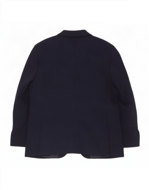 Marks & Spencer Ανδρικό μπουφάν σακάκι με 2 κουμπιά UK 48 4XL Navy Blue Polyamide