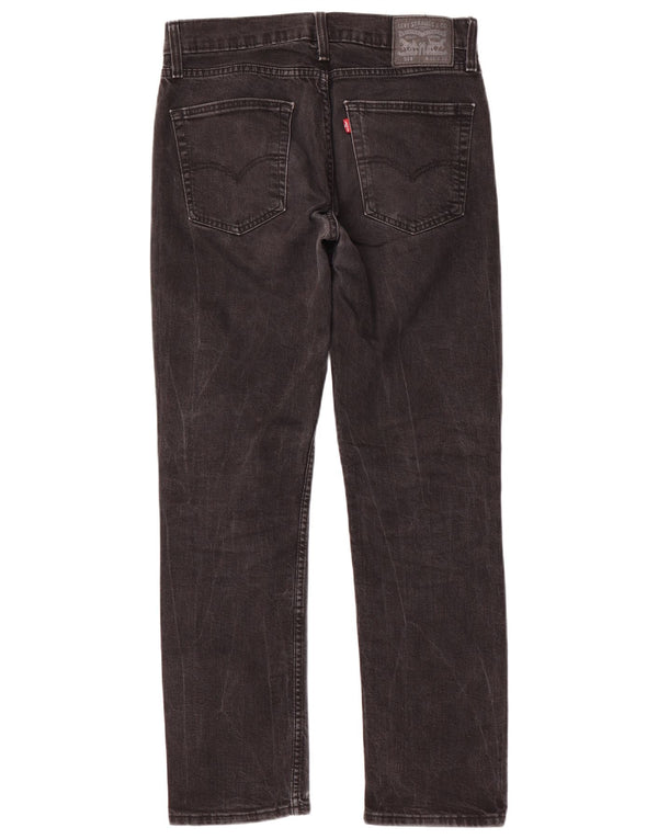 Levi's Mens 514 Straight Jeans W31 L32 Μαύρο βαμβακερό