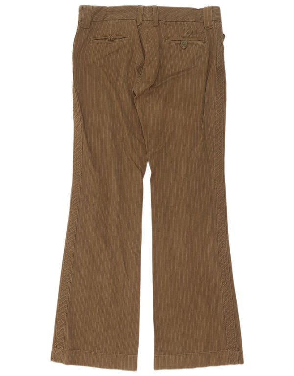 Billabong Γυναικείο Casual Παντελόνι US 7 Medium W32 L32 Khaki Pinstripe