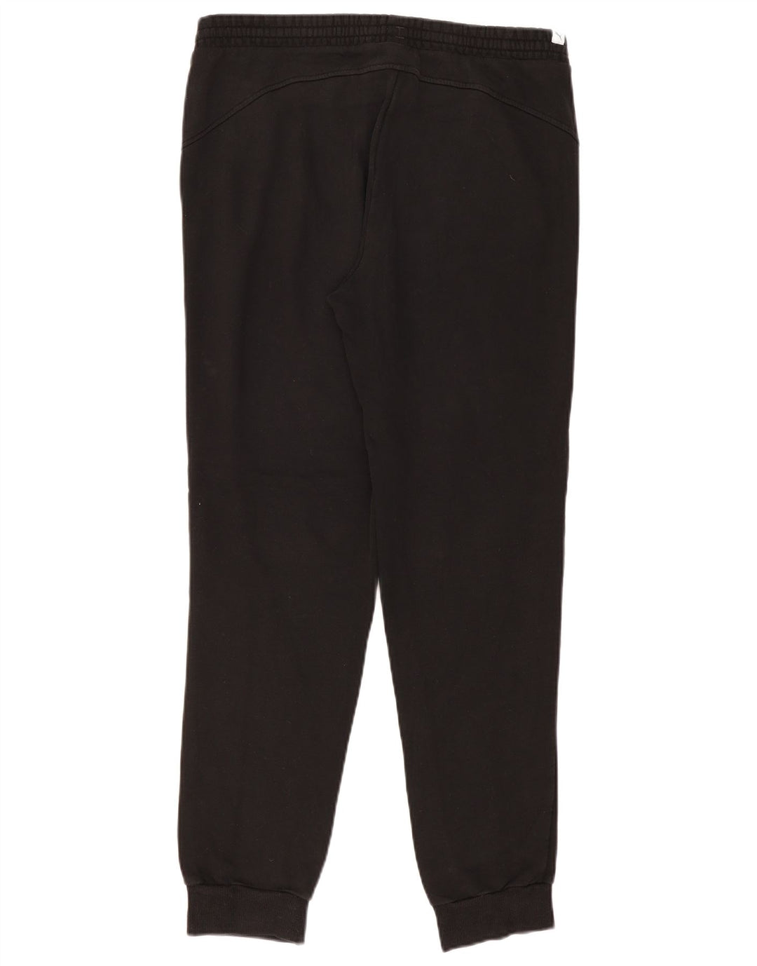 PUMA Γυναικεία αθλητική φόρμα Παντελόνι Joggers UK 16 Large Μαύρο Βαμβακερό