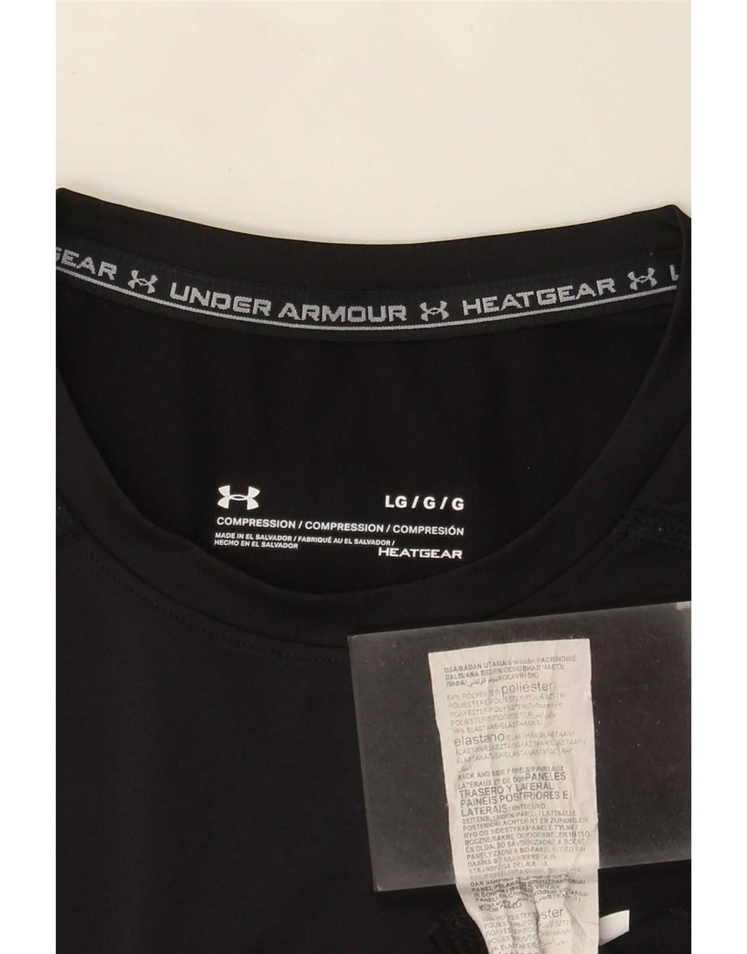 Ανδρικό μπλουζάκι συμπίεσης Under Armour Top Large Μαύρο Πολυεστέρας