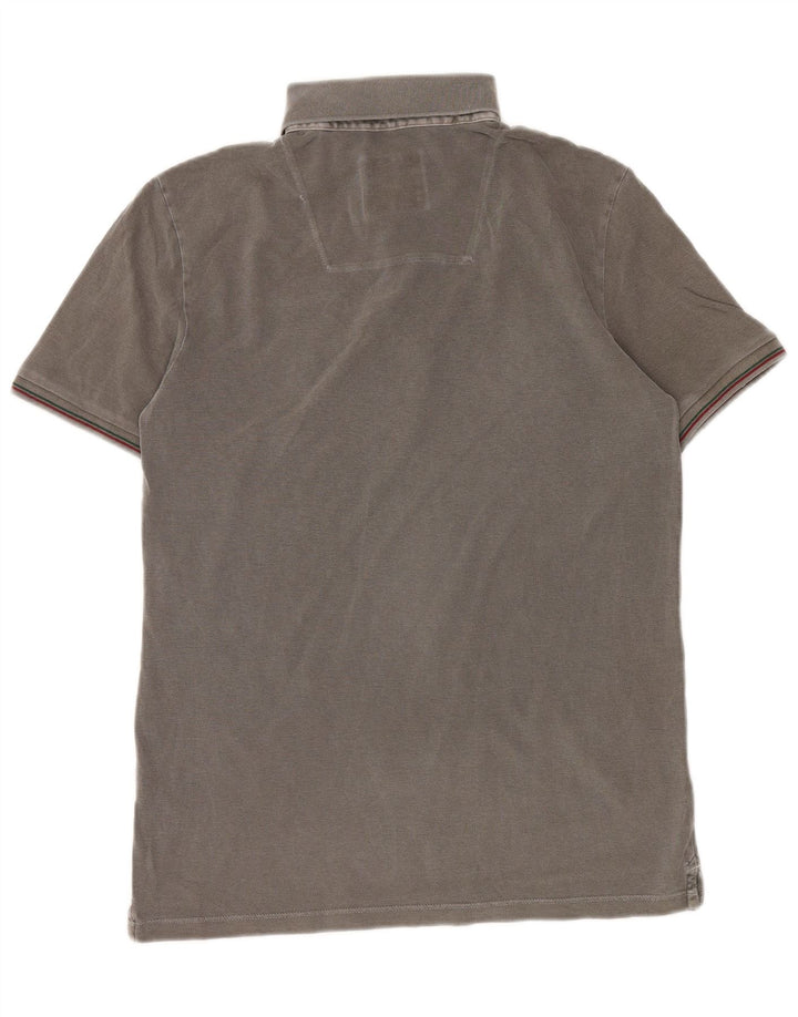 Ανδρικό πουκάμισο πόλο Aeronautica Militare σε μεσαίο γκρι