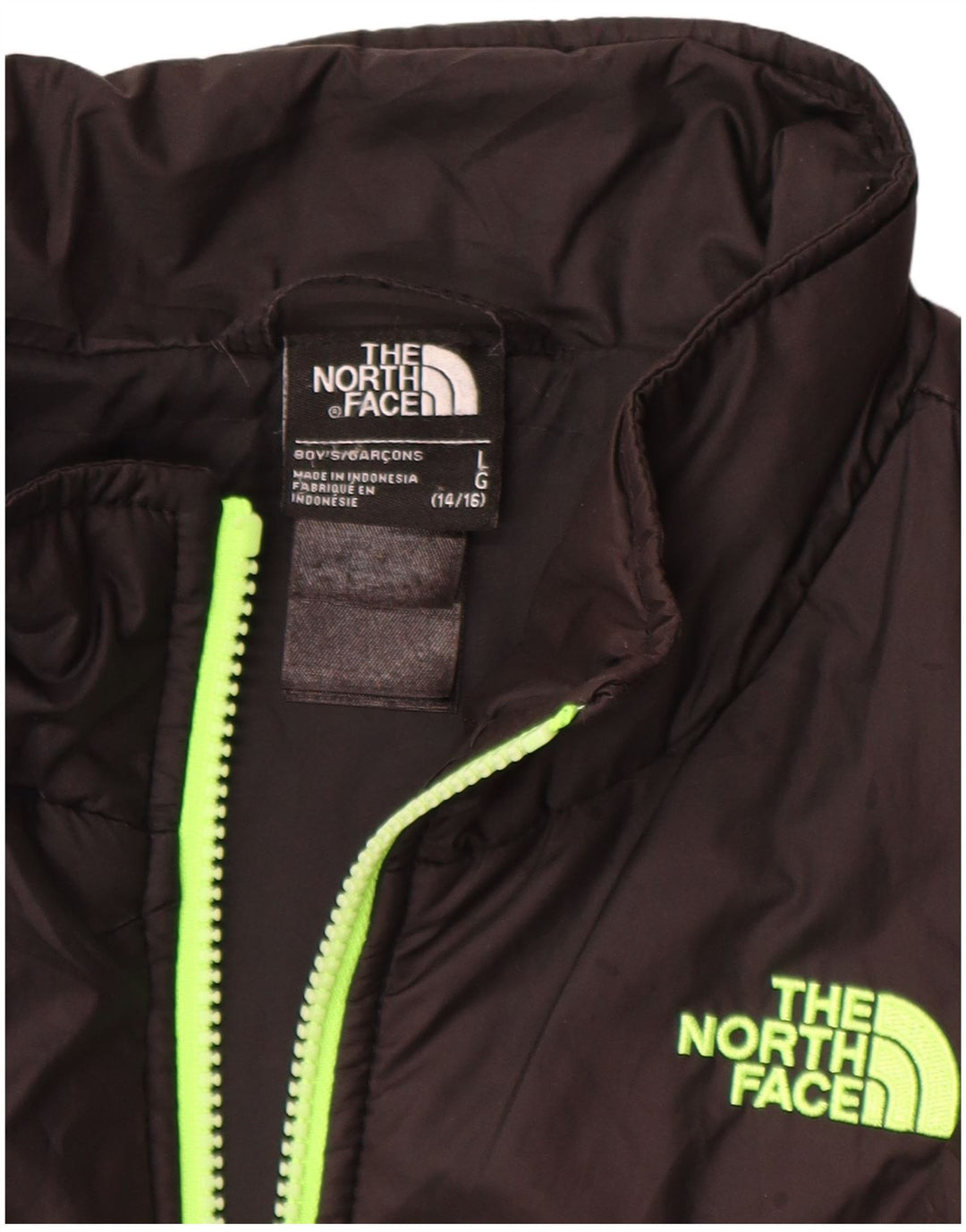 The North Face Boys Liner Jacket 14-15 Years Large Black Polyester