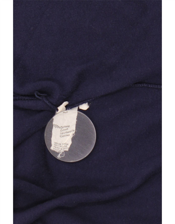 Γυναικεία αθλητική φόρμα VINTAGE Top Jacket UK 16 Large Navy Blue Cotton