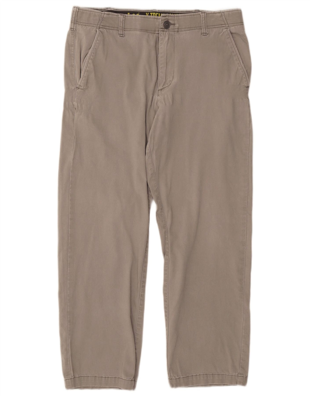 LEE Ανδρικό X-treme Comfort ίσιο παντελόνι Chino W34 L30 Γκρι βαμβακερό