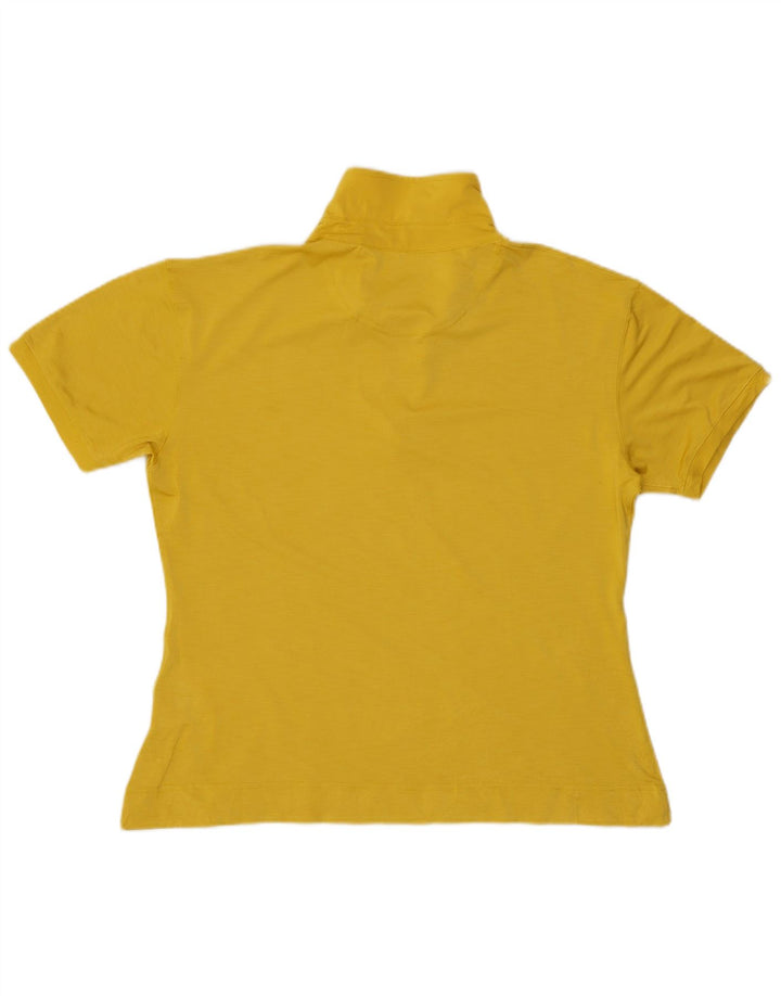 Fila Γυναικείο Πόλο Μπλουζάκι UK 18 XL Κίτρινο Πολυεστέρας