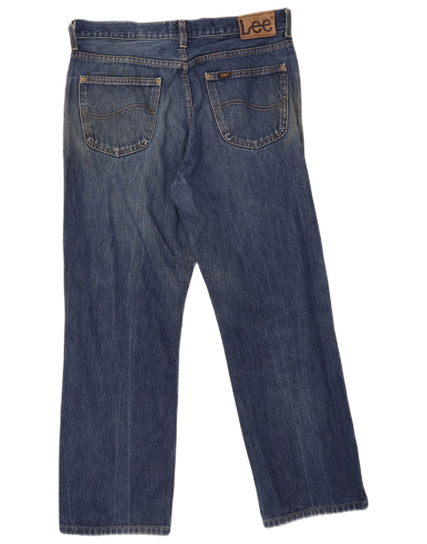 Lee Mens Ranger Straight Jeans W36 L28 Blue Cotton
