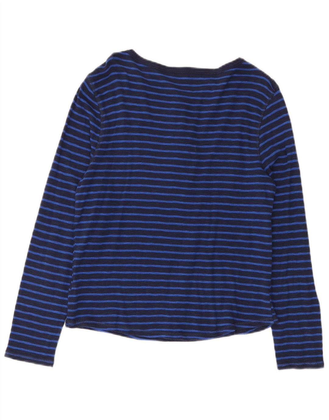 Marks & Spencer Γυναικεία μπλούζα μακρυμάνικη UK 14 Medium Navy Blue ριγέ