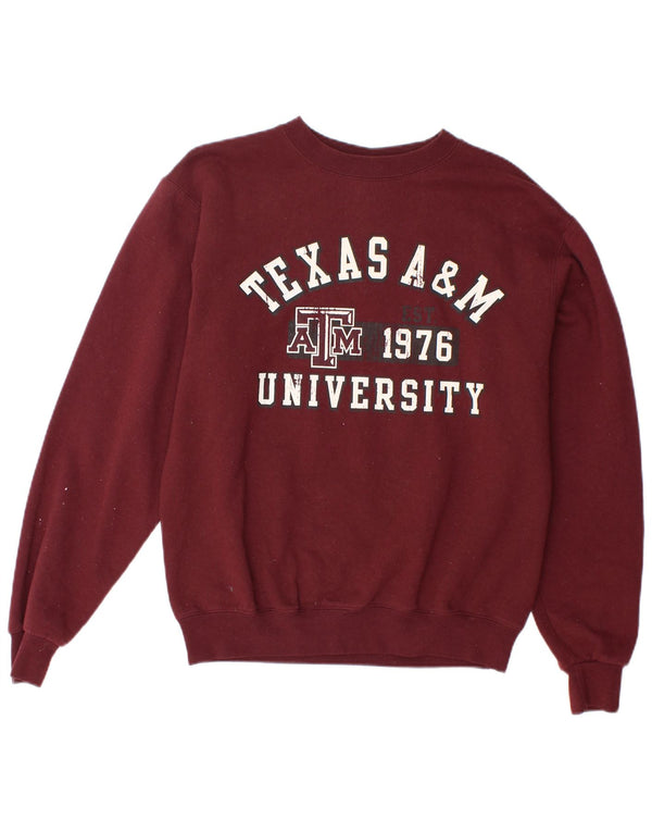 CHAMPION Γυναικεία φούτερ μεγάλου μεγέθους Jumper UK 10 Small Maroon