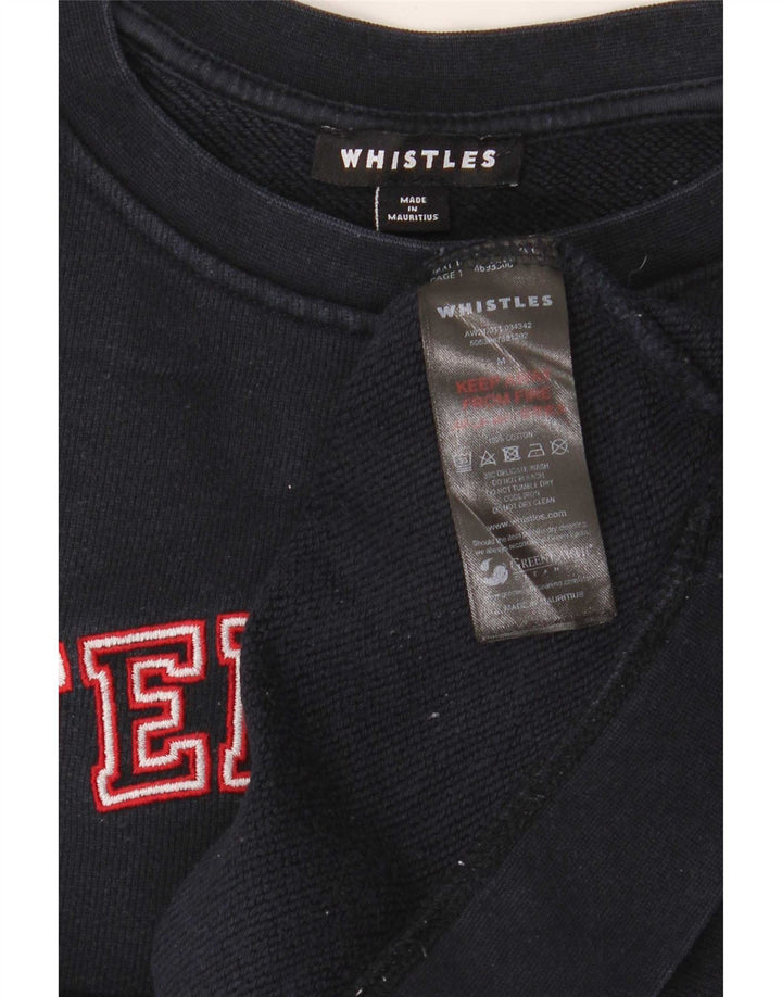Γυναικεία γραφικά φούτερ Whistles Weekend Jumper UK 14 Medium Navy Blue