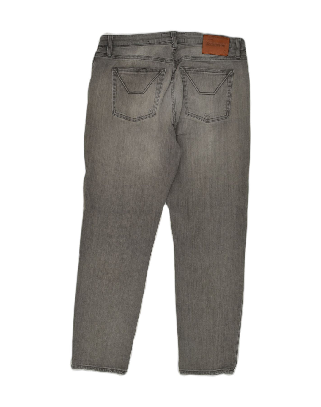 JECKERSON Mens Slim Jeans W34 L27 Grey Cotton | Vintage Jeckerson | Thrift | Second-Hand Jeckerson | Used Clothing | Messina Hembry 