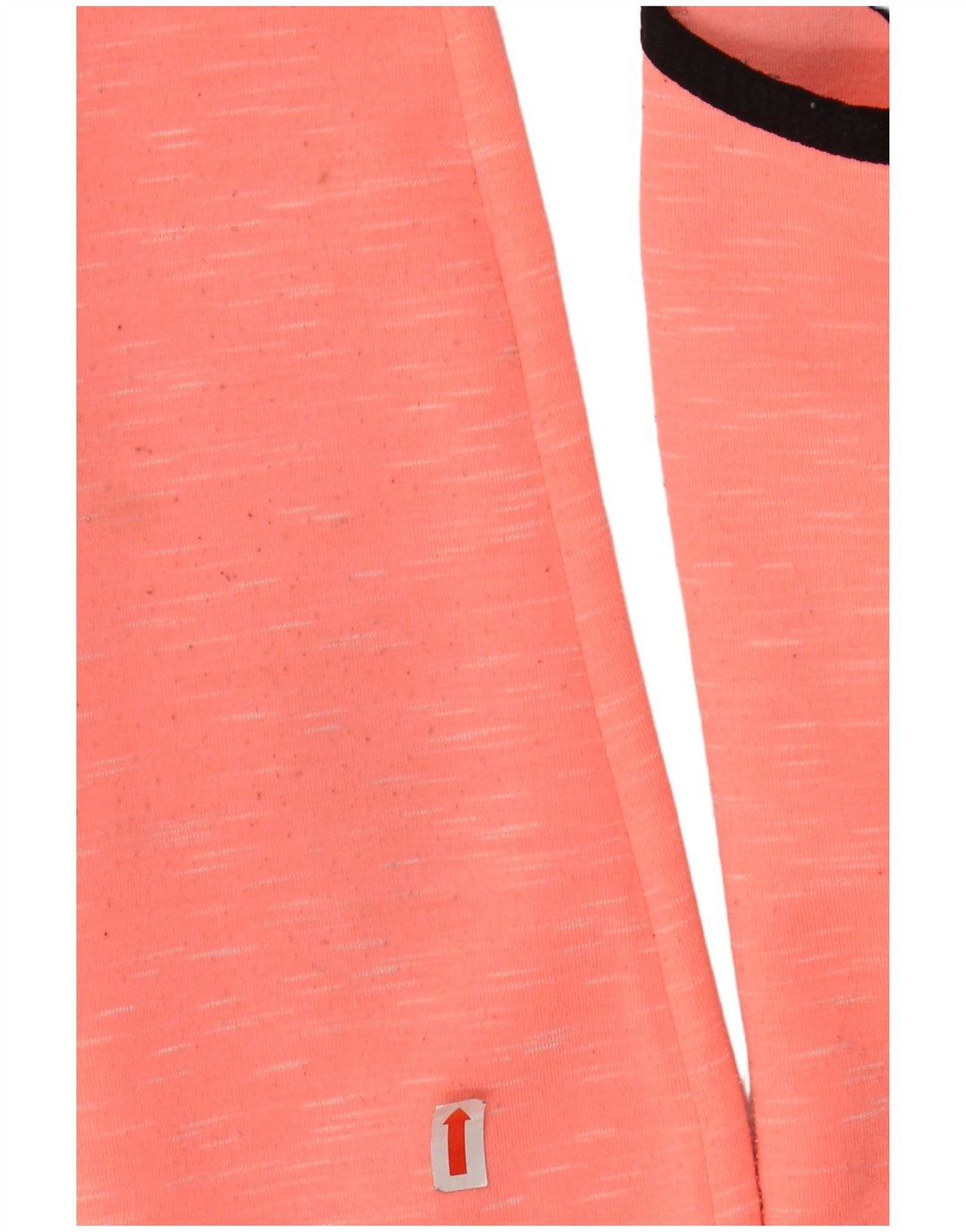 Γυναικείο πουλόβερ με κουκούλα με φερμουάρ SUPERDRY UK 8 Small Orange Flecked