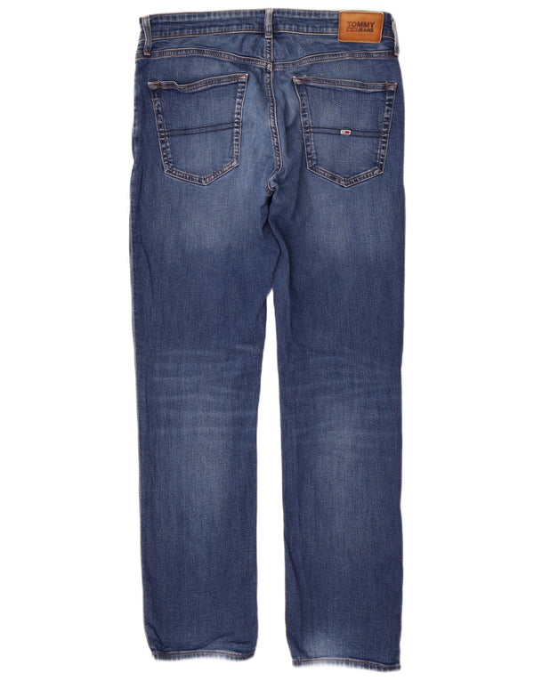 TOMMY HILFIGER Ανδρικό Scanton Slim Jeans W34 L32 Μπλε βαμβακερό