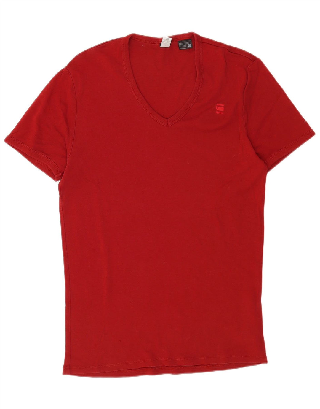Ανδρικό T-Shirt G-Star Top μεγάλο κόκκινο βαμβακερό