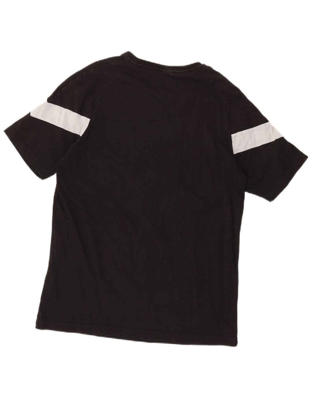 Ανδρικό T-Shirt Puma Top Large Black Colourblock Βαμβακερό