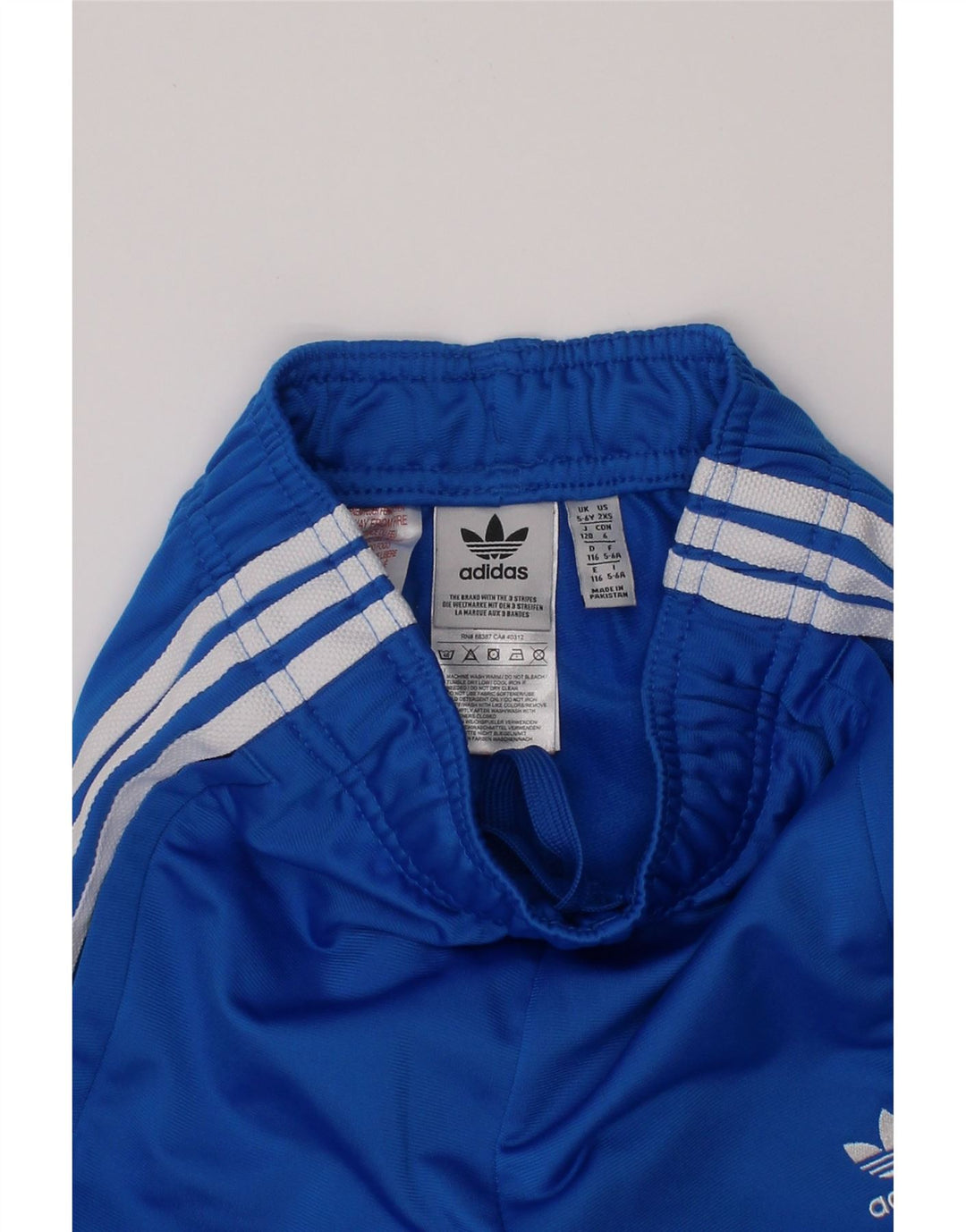 Παντελόνι αθλητικής φόρμας Adidas Boys Joggers 5-6 Years Blue Polyester