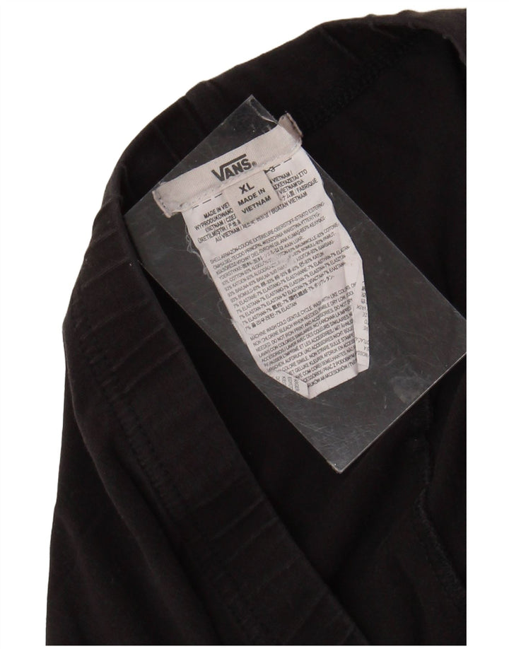 VANS Γυναικείο Γραφικό Κολάν UK 18 XL Μαύρο βαμβακερό