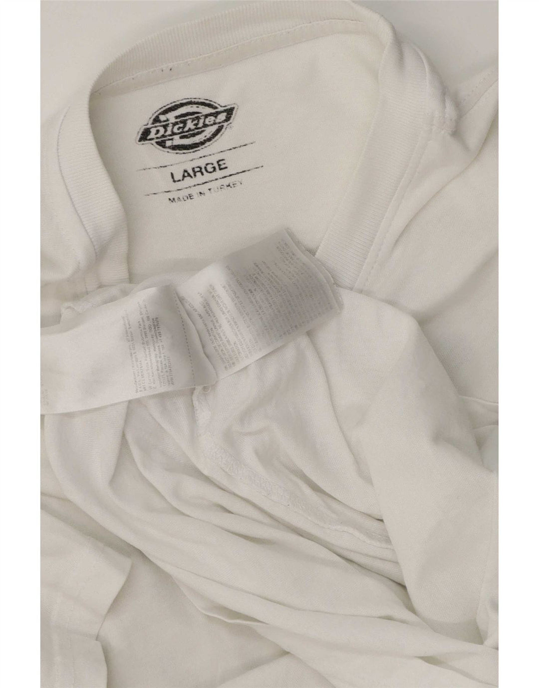 Ανδρικό γραφικό T-Shirt Dickies Top μεγάλο λευκό βαμβακερό