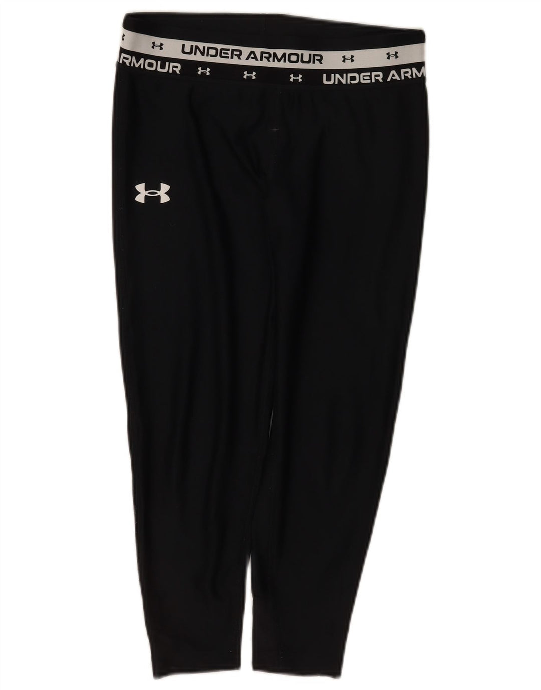 Under Armour Girls Graphic κολάν 11-12 ετών Μεγάλο Μαύρο Πολυεστέρα