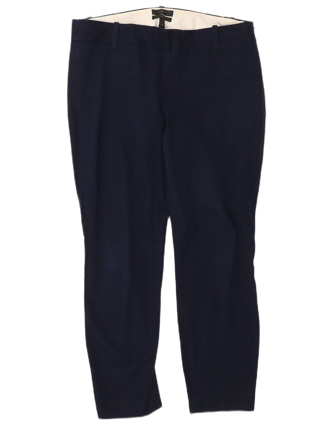 J. CREW Γυναικείο Minnie Slim Cropped Παντελόνι US 8 Medium W30 L26 Navy Blue