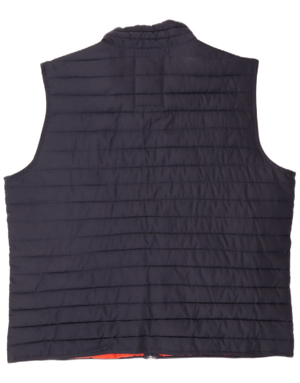 GAP Ανδρικό padded Gilet UK 44 2XL Navy Blue Polyester