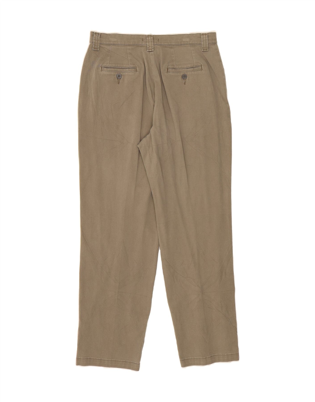 LEE Womens Khakis Straight Casual Trousers W30 L28 Beige Vintage Lee and Second-Hand Lee from Messina Hembry 