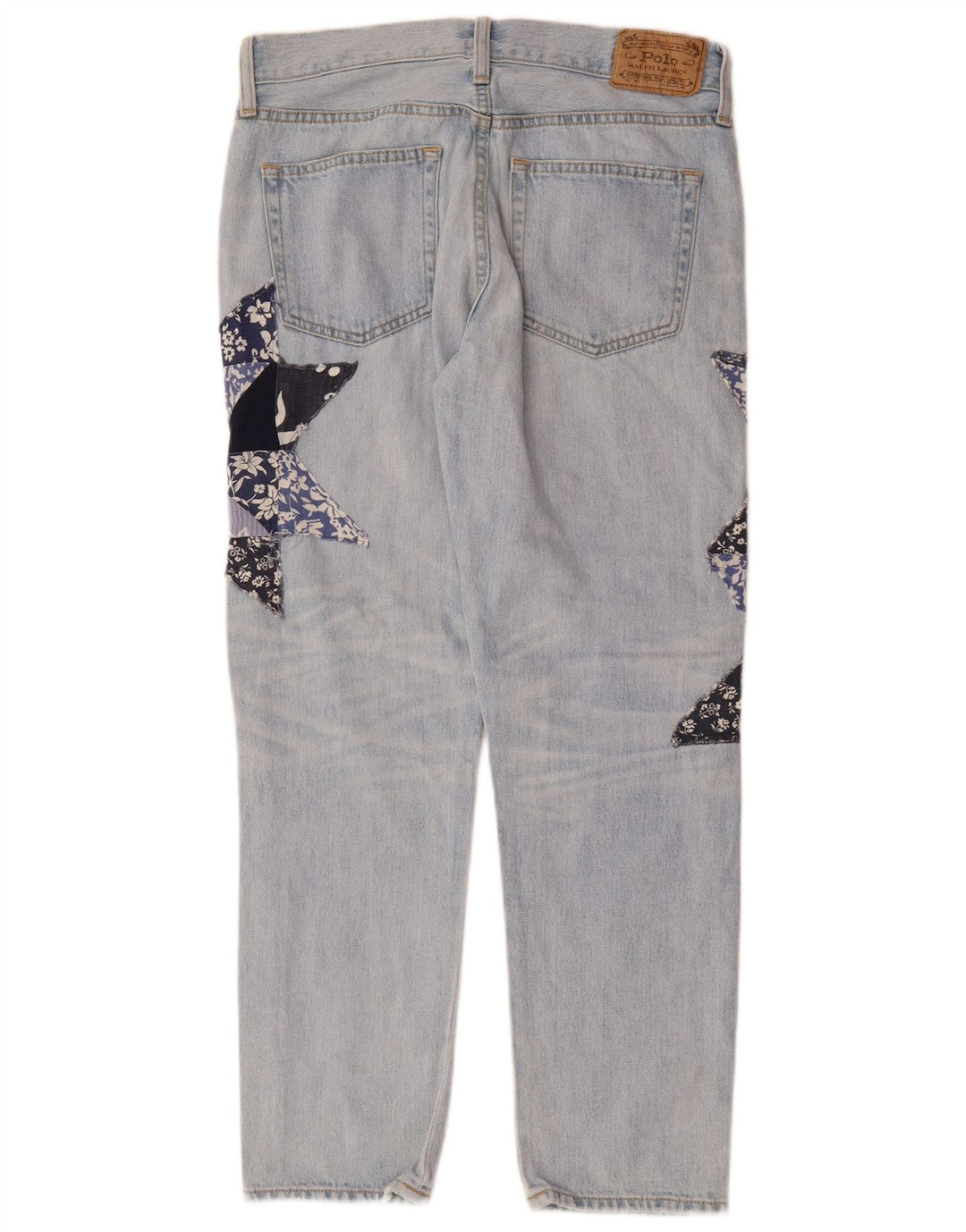 POLO RALPH LAUREN Γυναικείο ίσιο τζιν W26 L26 Μπλε βαμβακερό συνονθύλευμα