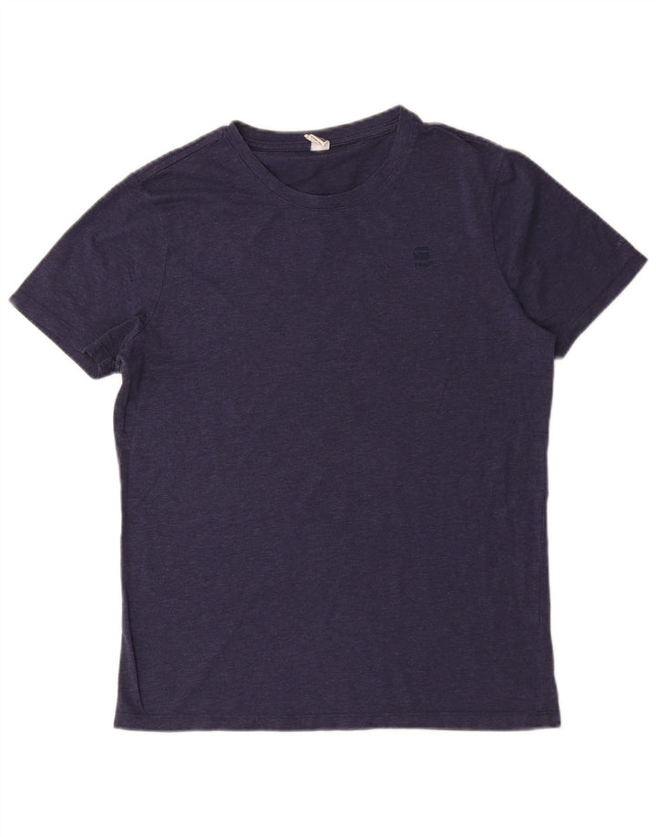Ανδρικό T-Shirt G-Star Top Βαμβακερό μεσαίο ναυτικό μπλε