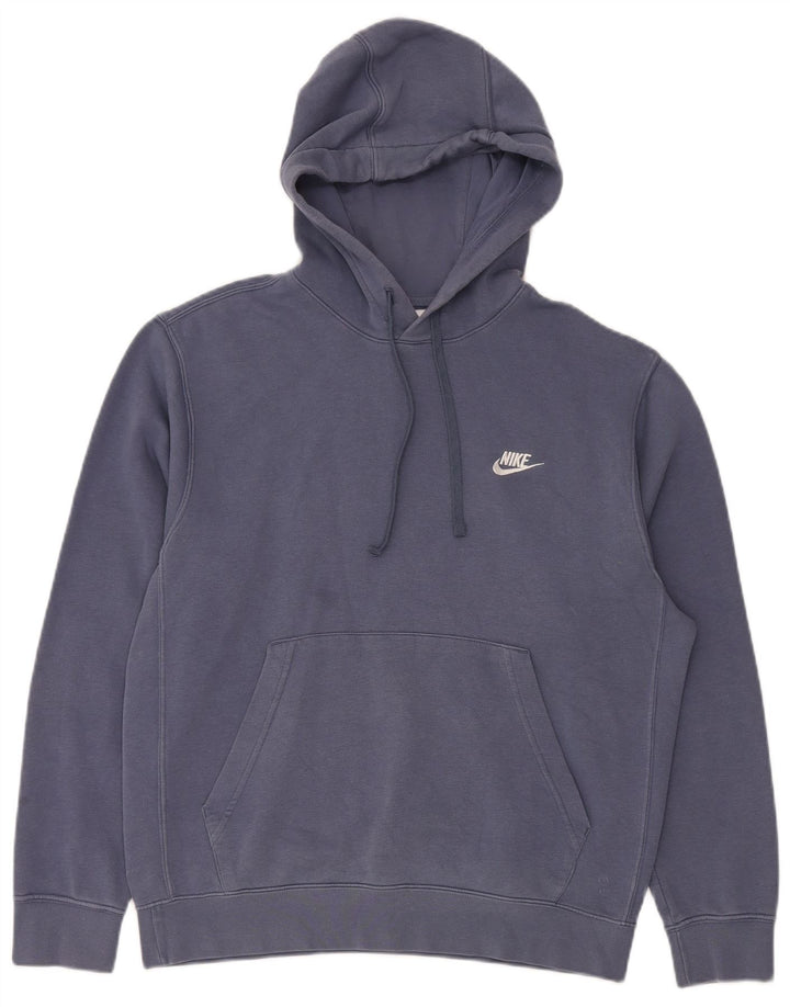 Ανδρικό φούτερ Nike, μεσαίο μπλε βαμβακερό