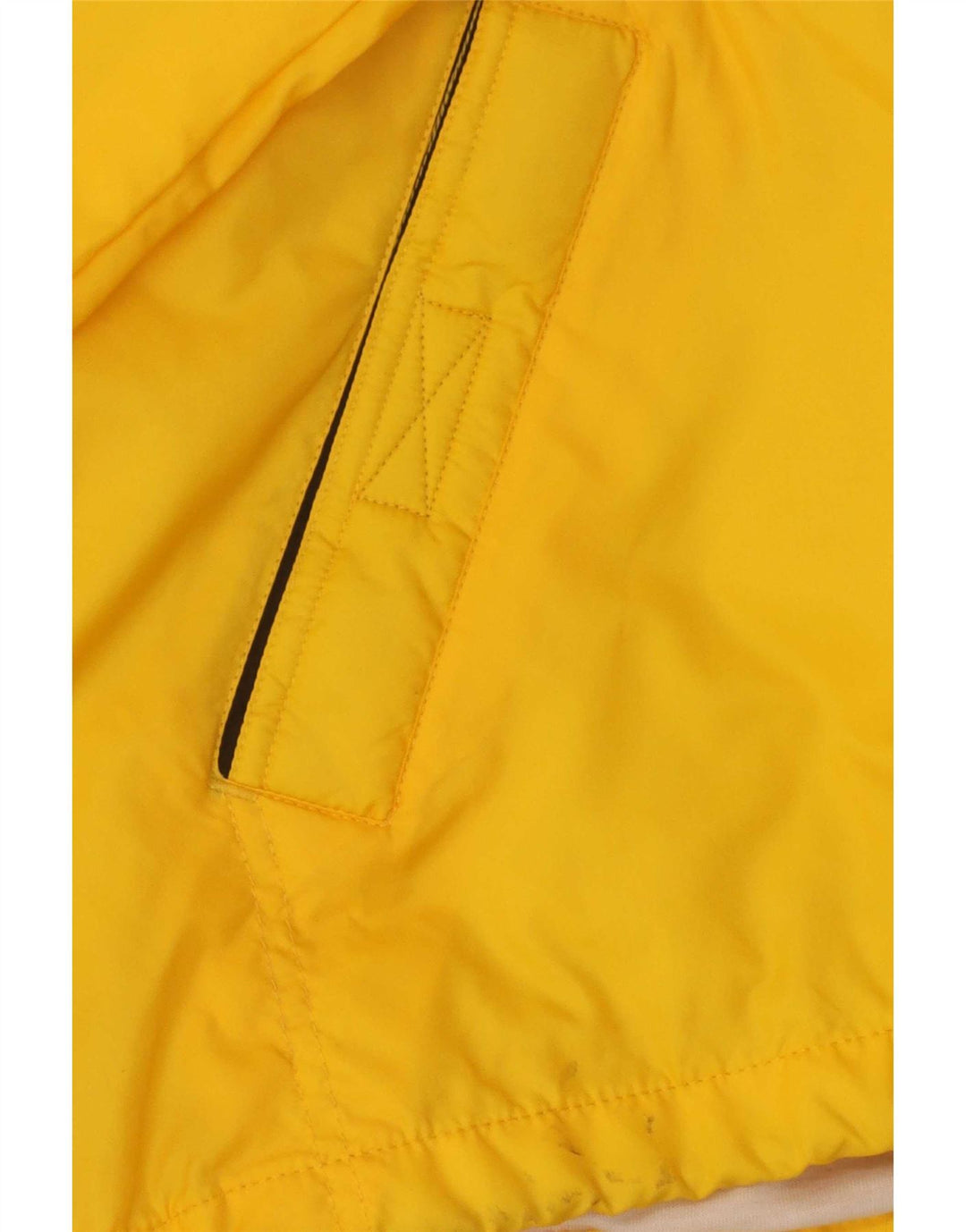 Brugi Ανδρικό μπουφάν βροχής με κουκούλα UK 40 Large Yellow Polyamide