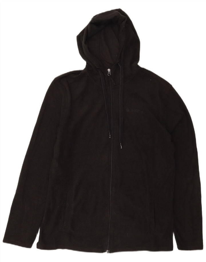MOUNTAIN WAREHOUSE Ανδρικό κουκούλα Fleece Jacket UK 36 Small Black Polyester