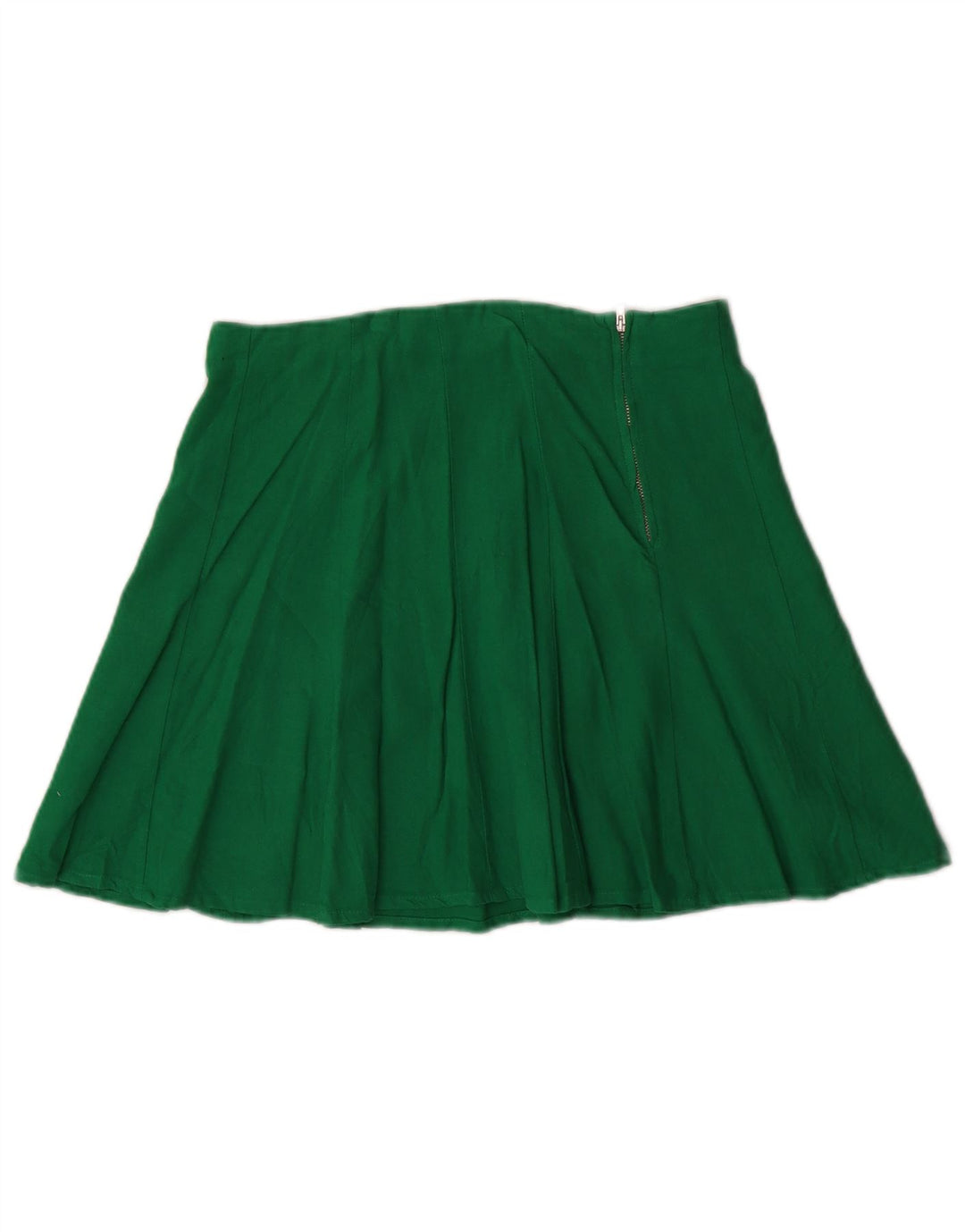 Γυναικεία Μίνι Φούστα Zara XS W24 Πράσινο Λινό