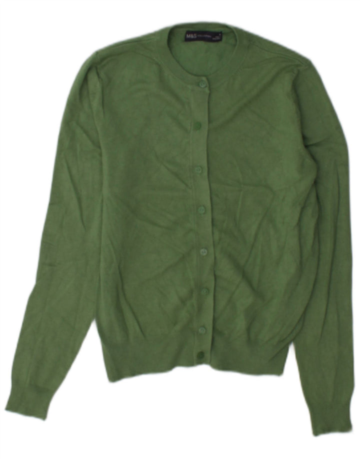 Marks & Spencer Γυναικεία ζακέτα πουλόβερ UK 10 Small Green