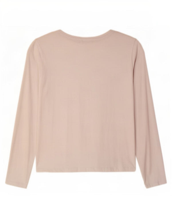 Zara Γυναικείο Μπλουζ μακρυμάνικο UK 18 XL Λευκό