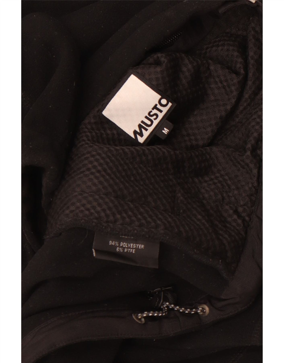 Musto Ανδρικό Fleece Jacket UK 38 Medium Black Polyester